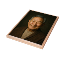 디지털 유화 초상/영정 액자