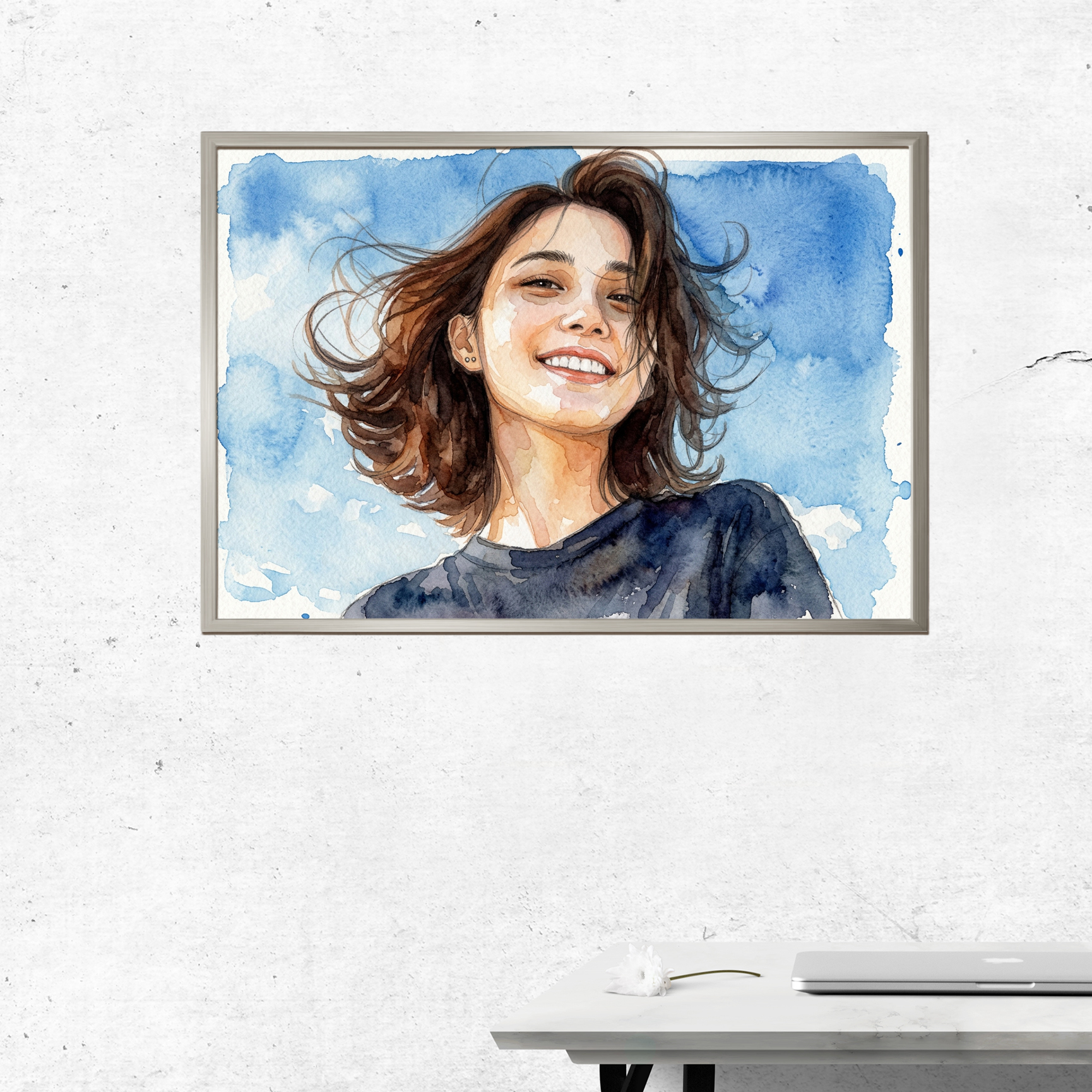 수채화 액자 30x45cm